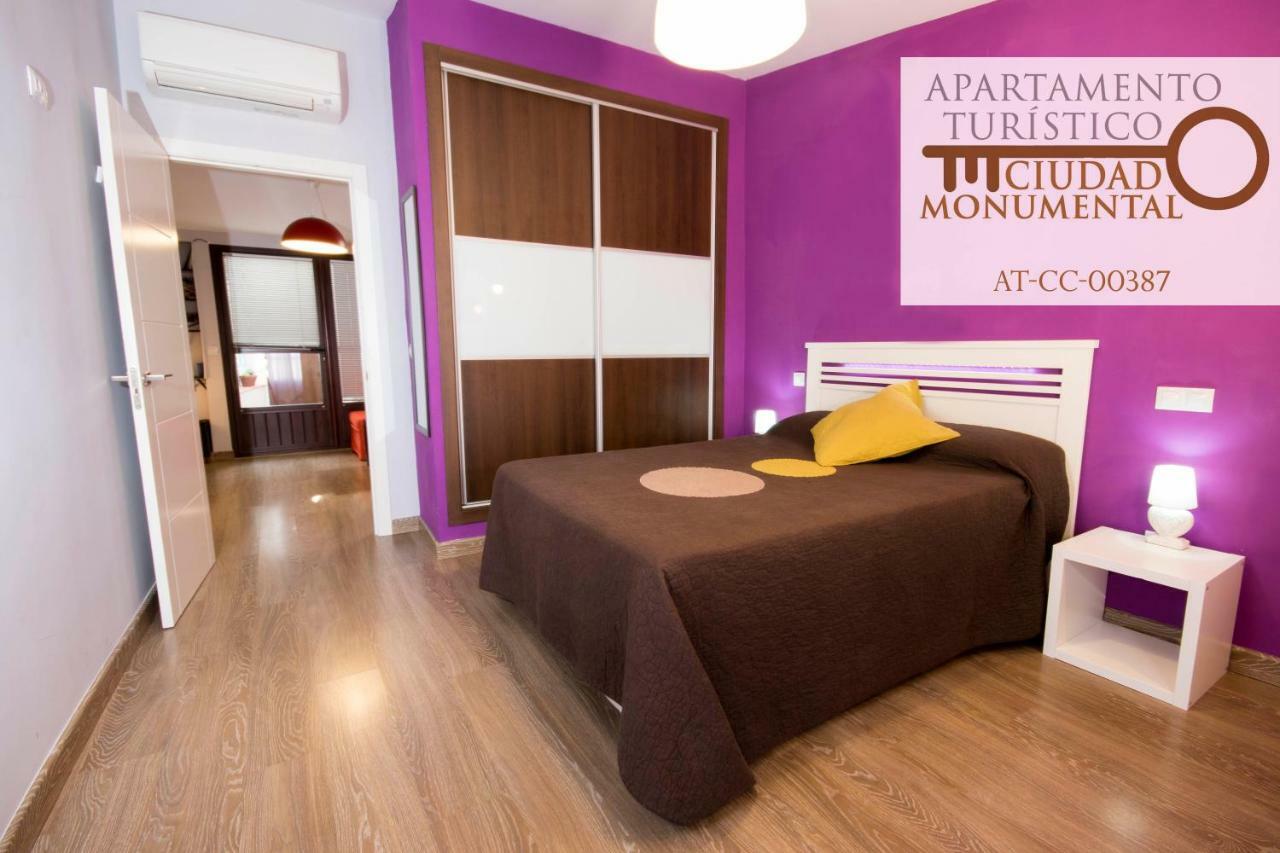 Apartamento Ciudad Monumental Caces Exterior foto